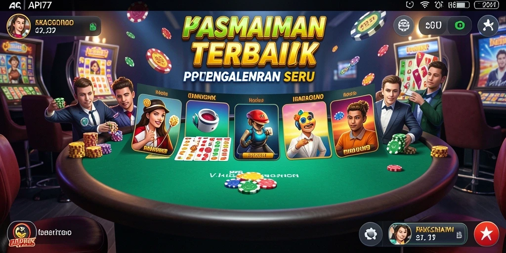 Screenshot API77 menampilkan gameplay kasino yang seru dan menarik.