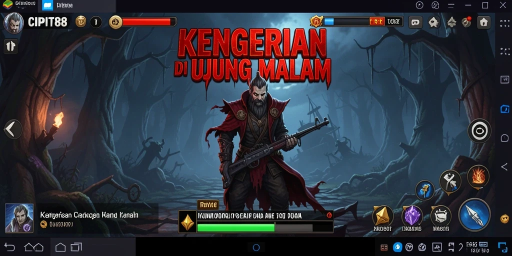 Gameplay mencekam saat menjelajahi kegelapan di CIPIT88.