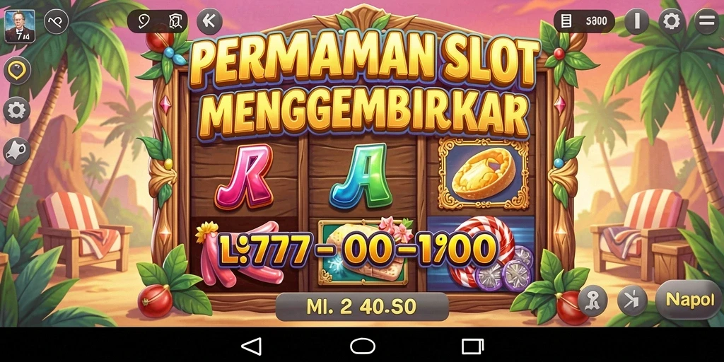 Tampilan gameplay L777 yang mengasyikkan dan penuh warna.