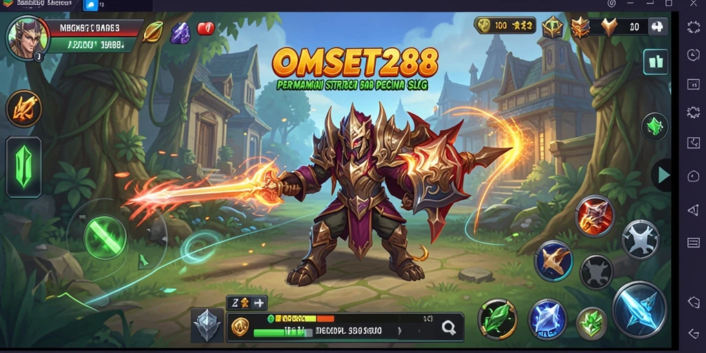 Tangkapan layar OMSET288 menampilkan aksi strategi yang menarik di game SLG.