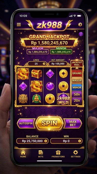 Variasi aplikasi yang tersedia di zk988 untuk semua kalangan.